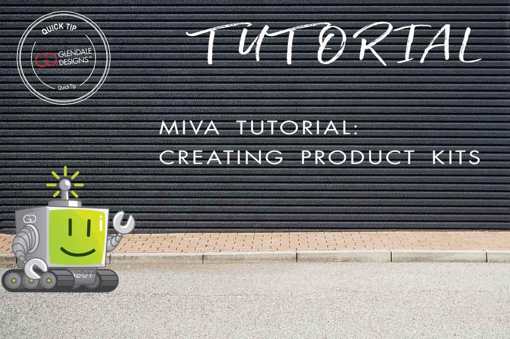 Miva creating product kits