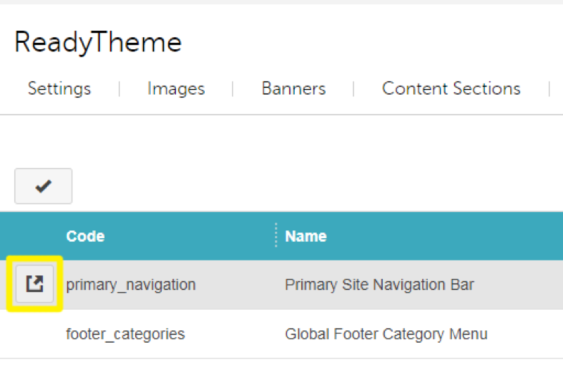 Edit Miva ReadyTheme Navigation Sets