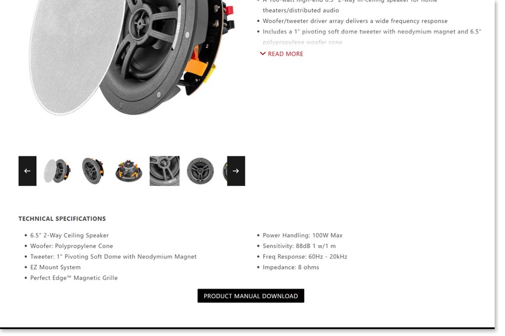 OSD Audio B2B Product Page