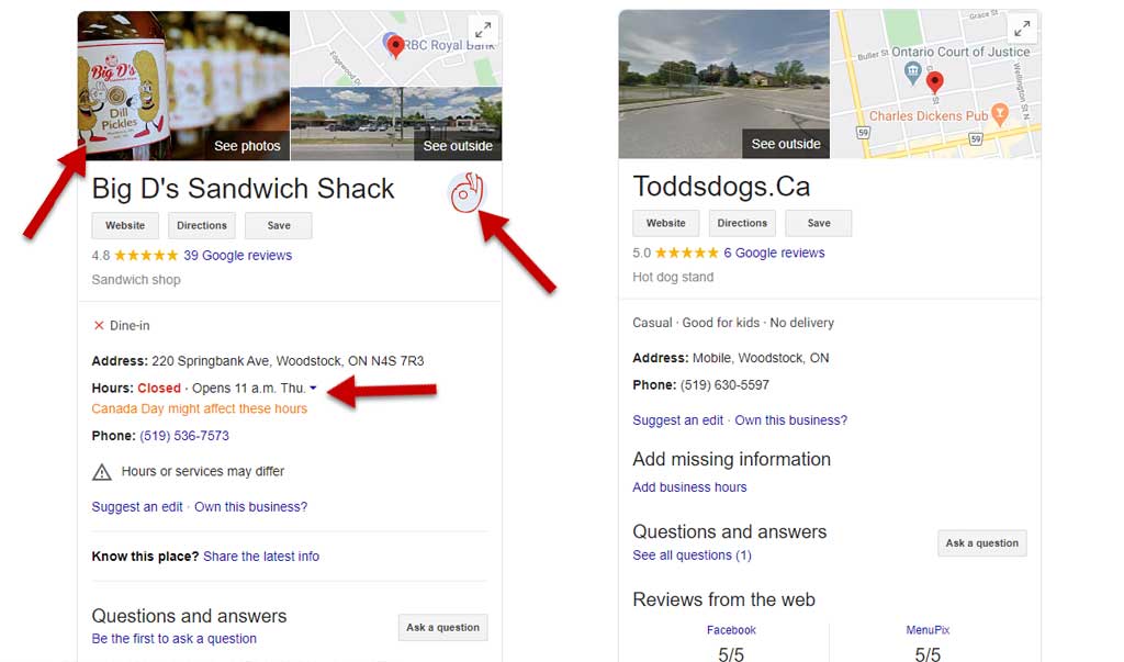 Set Up Google My Business Account unclaimed