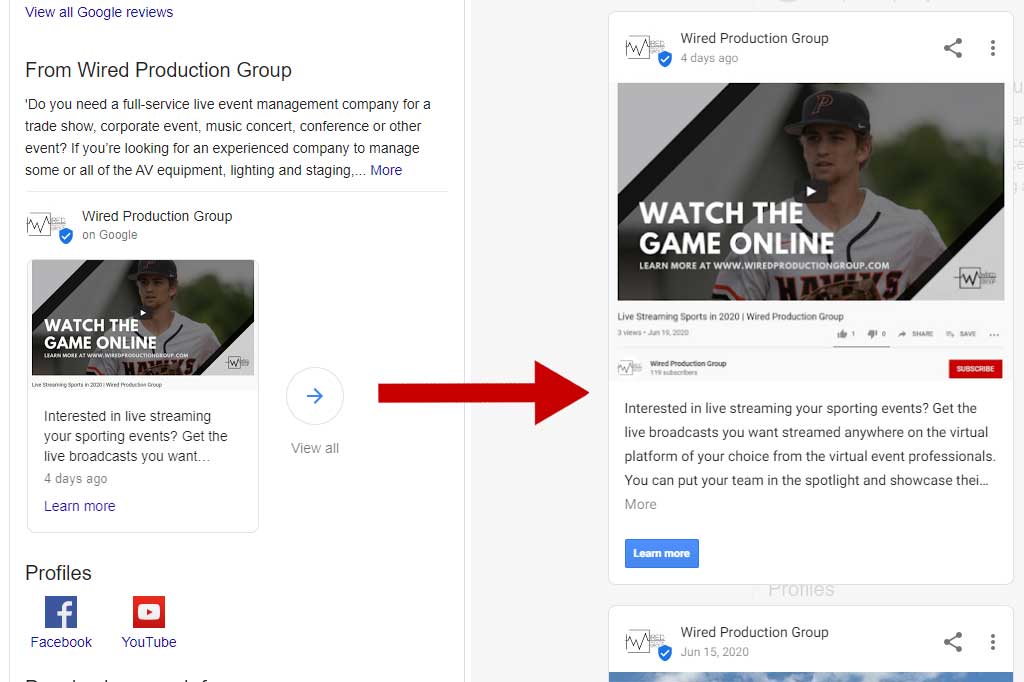 Set Up Google My Business Account posts